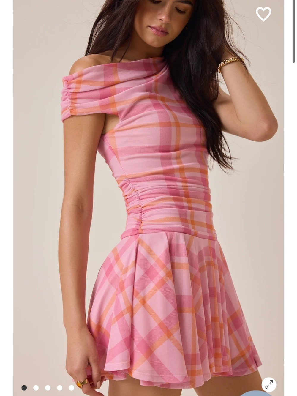 Ashton Asymmetrical Mini dress new with tags Altar’d state - Picture 2 of 5